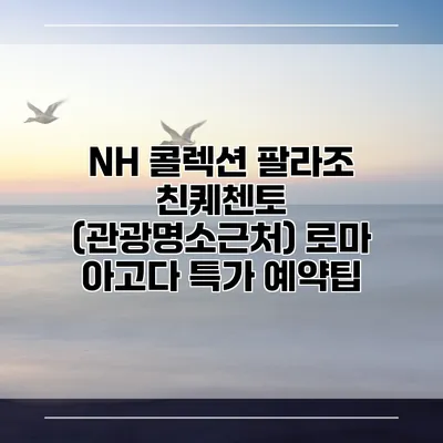 NH 콜렉션 팔라조 친퀘첸토 (관광명소근처) 로마 아고다 특가 예약팁