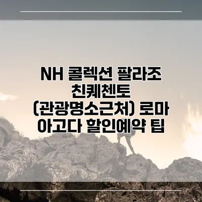 NH 콜렉션 팔라조 친퀘첸토 (관광명소근처) 로마 아고다 할인예약 팁