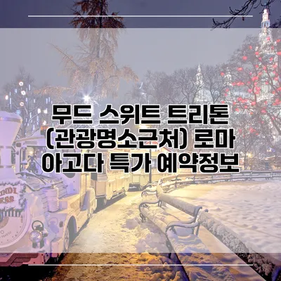 무드 스위트 트리톤 (관광명소근처) 로마 아고다 특가 예약정보