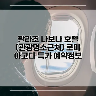팔라조 나보나 호텔 (관광명소근처) 로마 아고다 특가 예약정보